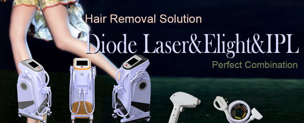 Retiro permanente del pelo del laser del diodo