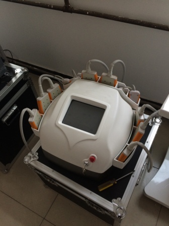 Cuerpo plástico que adelgaza, máquina del laser de Lipo del ABS blanco del color de la pérdida de peso