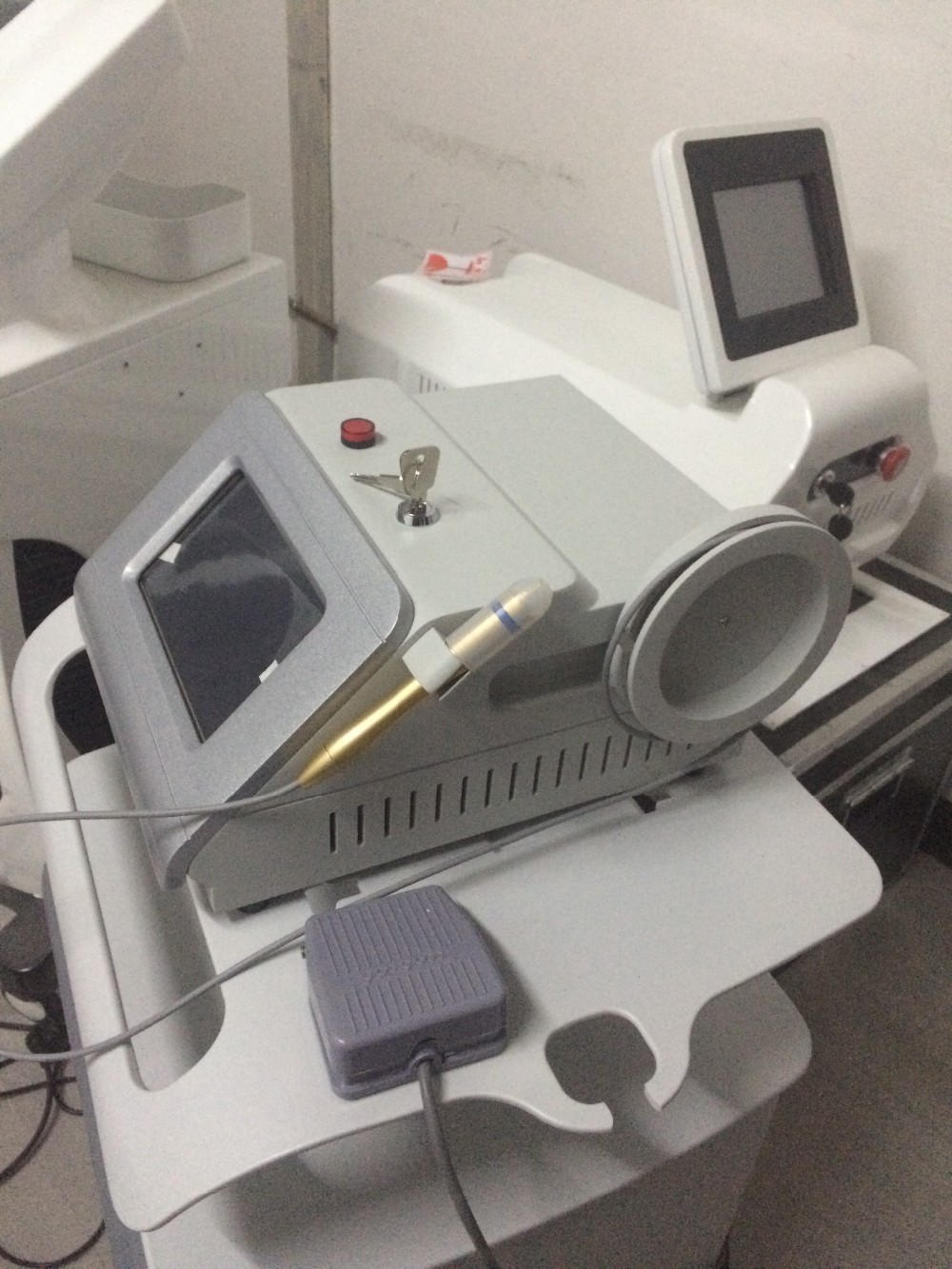 Máquina vascular el de alta frecuencia del laser de la araña del retiro gris de la vena