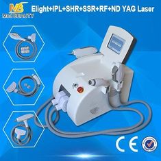 China El RF pela la máquina del salón de belleza de Removel de los tatuajes del laser del retiro/Nd Yag del pelo del rejuvenecimiento IPL SHR proveedor
