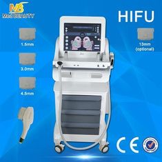 China 5 la arruga de la máquina de las manijas HIFU aprieta la piel floja ninguna inyección proveedor