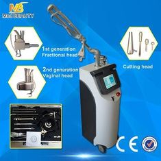 China Laser fraccionario del CO2 médico de 10600 nanómetro, máquina vertical del retiro de la cicatriz proveedor